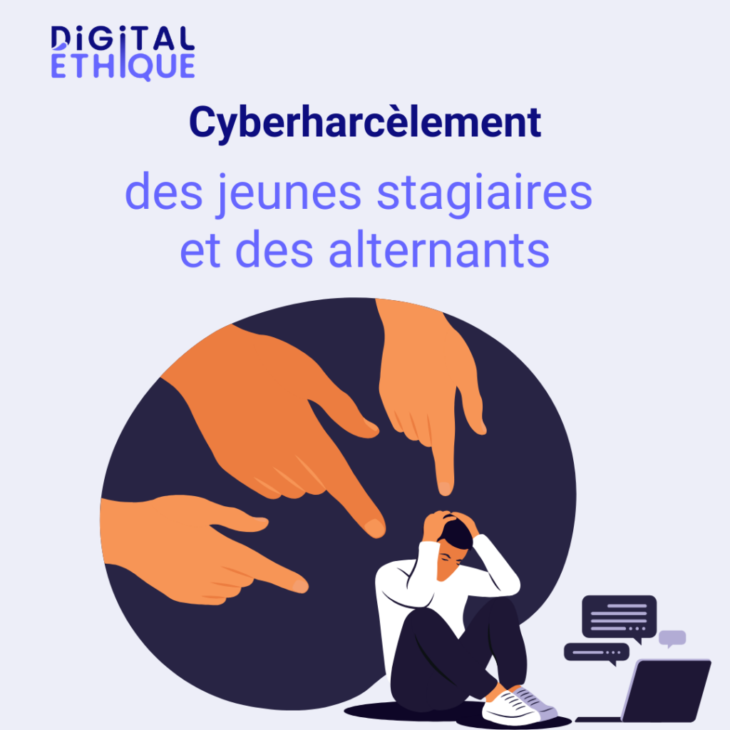 cyberharcèlement des jeunes stagiaires