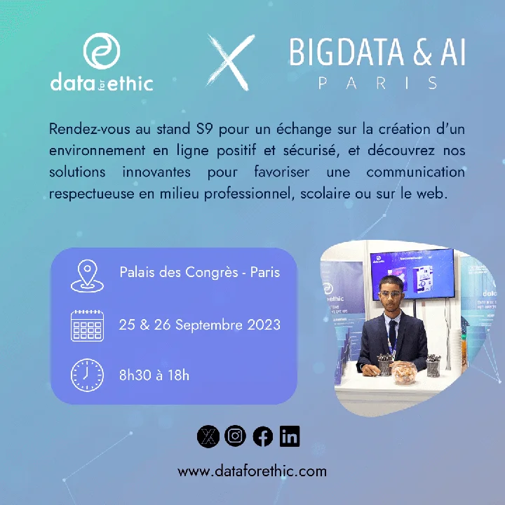 Data for Ethic au salon Big Data & AI Paris